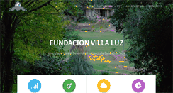 Desktop Screenshot of fundacionvillaluz.org