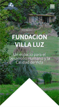 Mobile Screenshot of fundacionvillaluz.org